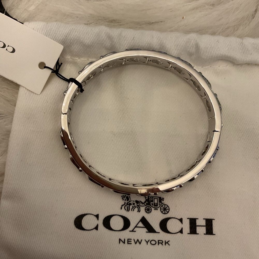 Coach Signature Bangle Bracelet - Picture 3 of 5